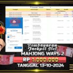 BUKTI JACKPOT SLOT MAHJONG WAYS 2 TERPERCAYA DI INDONESIA TGL 13-10-2024